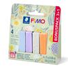 FIMO soft Zestaw materiał&oacute;w "Pastell and Botanical", 4 kolory