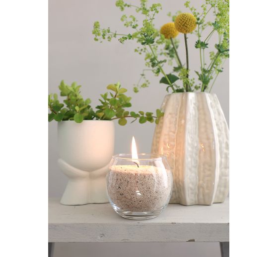 Piasek świecowy z knotami