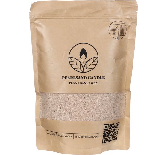 Piasek świecowy z knotami