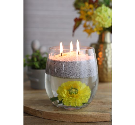 Piasek świecowy z knotami