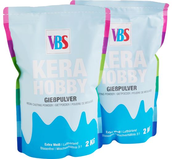 VBS Proszek do odlewania "KeraHobby", Biały