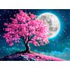 Diamond Painting zestaw, 30 x 40 cm Pełnia księżyca