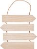 VBS Hanging sign "Signpost" with 4 directional arrows