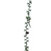 Pine garland with cones Dark Green