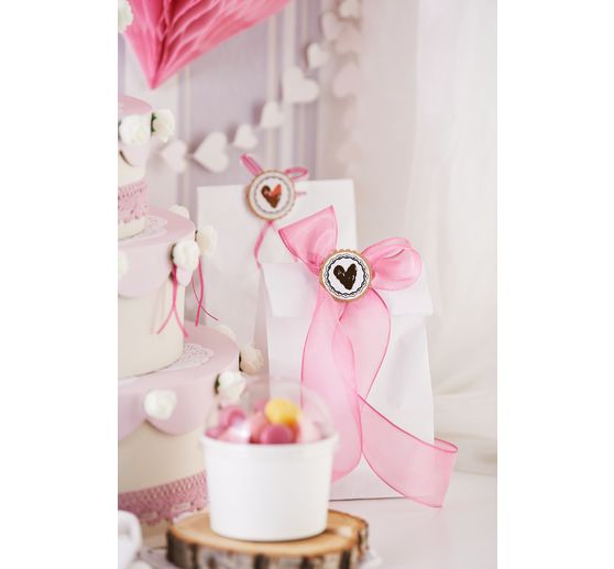 Mini pennant chain, heart