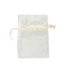 Organza bag Cream