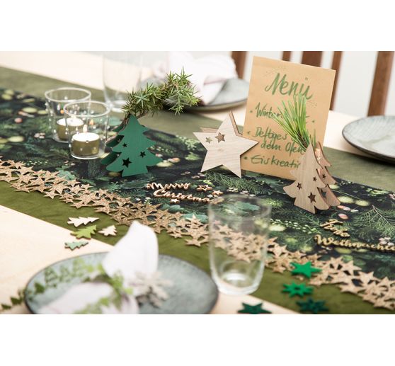 Brokatowa wstążka "Gwiazdy"