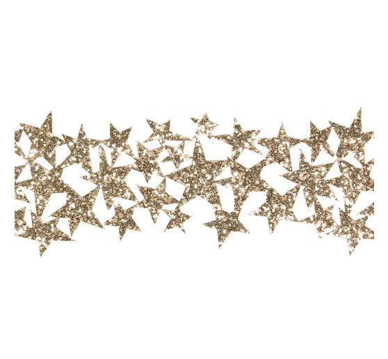 Brokatowa wstążka "Gwiazdy"