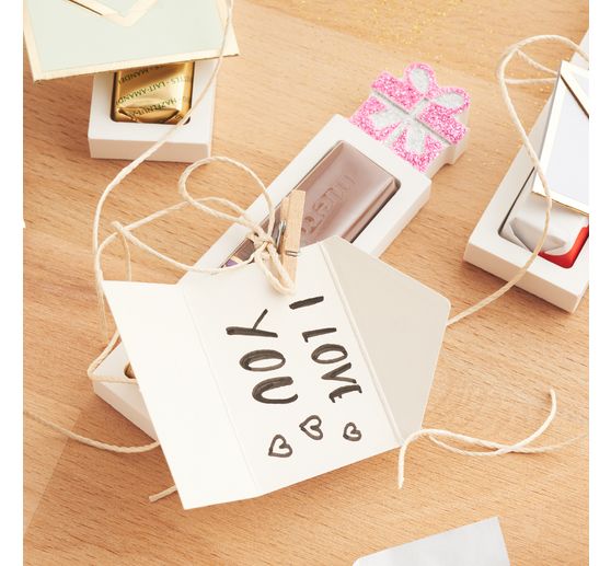 Długopis z brokatem Marabu