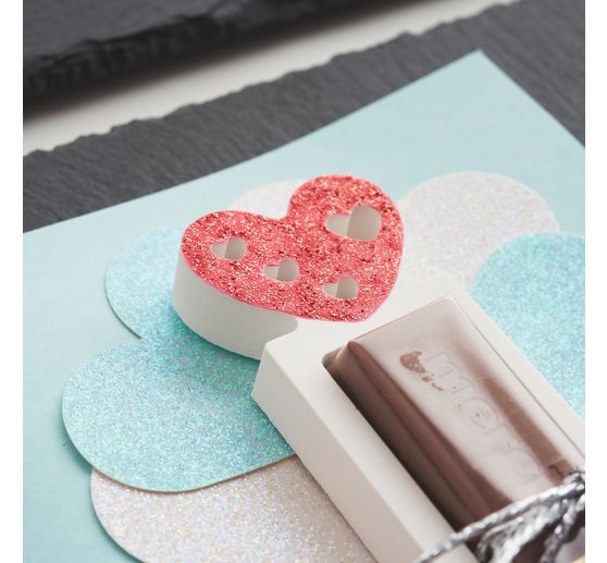 Długopis z brokatem Marabu