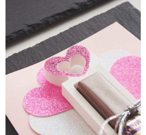 Długopis z brokatem Marabu