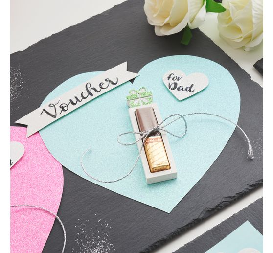 Długopis z brokatem Marabu