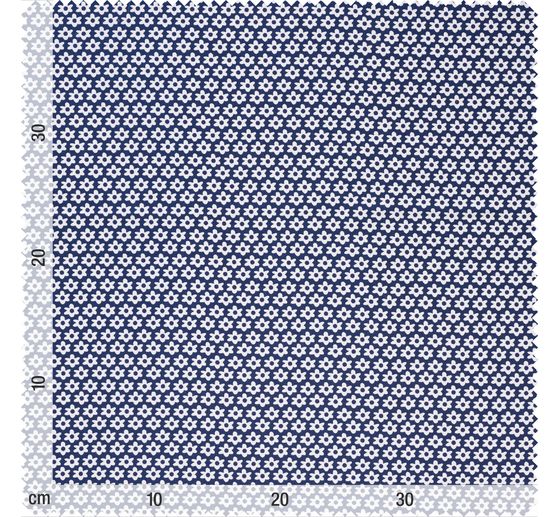 Cotton poplin fabric "Daisy"