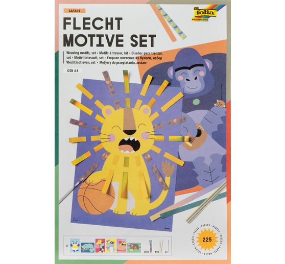 Zestaw z motywy przeplatania