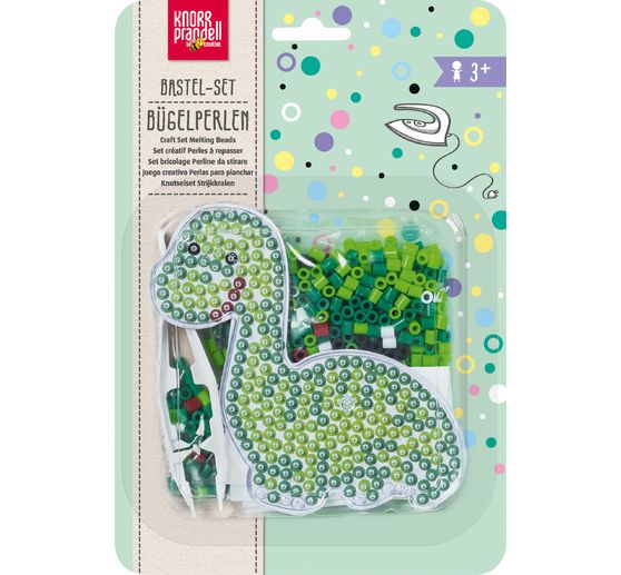 Craft kit iron-on beads