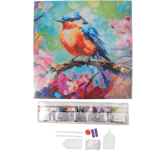 Diamentowy obraz "Crystal Art Kit", 30 x 30 cm