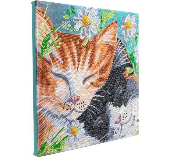 Diamentowy obraz "Crystal Art Kit", 30 x 30 cm