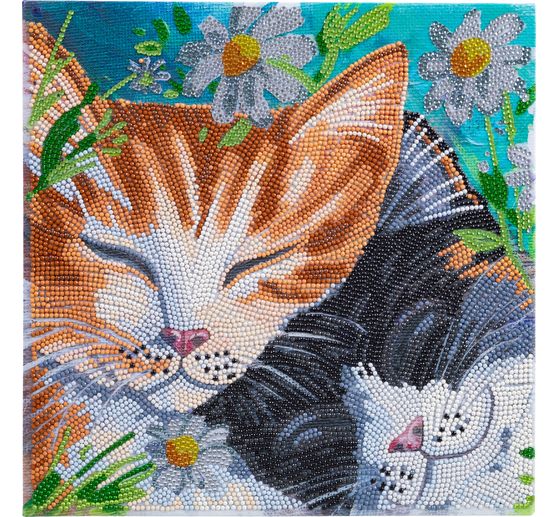 Diamentowy obraz "Crystal Art Kit", 30 x 30 cm