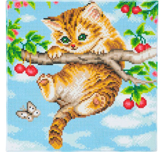 Diamentowy obraz "Crystal Art Kit", 30 x 30 cm