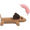 Mini zestaw do szydełkowania Sausage Dog