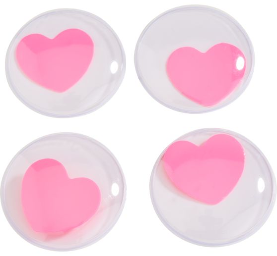 Wiggle eyes self-adhesive "Hearts", &Oslash; 35 mm
