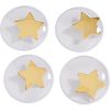 Wiggle eyes self-adhesive "Stars", &Oslash; 35 mm Gold