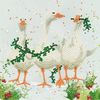 Zestaw maxi kart "Diamonds Christmas Geese
