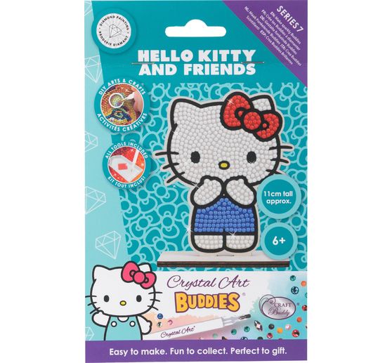 Diamentowy obraz "Crystal Art Buddy", 11 x 8 cm