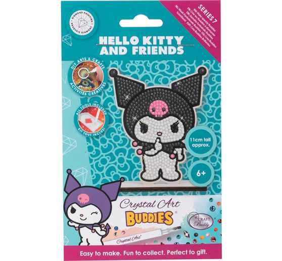 Diamentowy obraz "Crystal Art Buddy", 11 x 8 cm