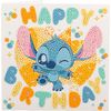 Diamentowy obraz "Kryształowa karta artystyczna" Stitch Birthday