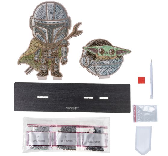 Diamentowy obraz "Crystal Art XL Buddy"