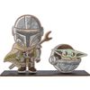 Diamentowy obraz "Crystal Art XL Buddy" Mandalorian & Grogu