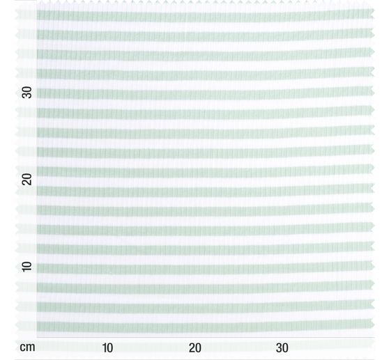 Rib jersey fabric "Stripes"