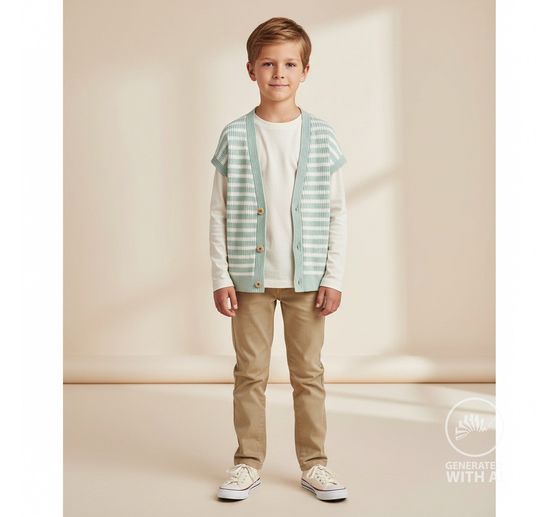 Tkanina jersey prążkowana "Stripes"