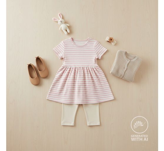 Tkanina jersey prążkowana "Stripes"
