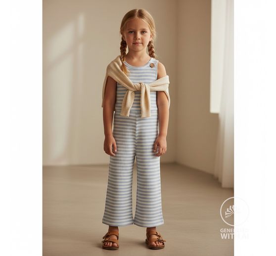 Tkanina jersey prążkowana "Stripes"