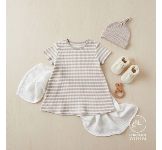 Tkanina jersey prążkowana "Stripes"