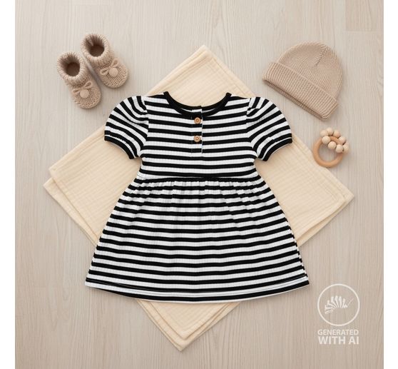 Tkanina jersey prążkowana "Stripes"