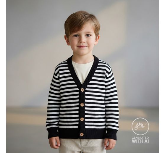 Tkanina jersey prążkowana "Stripes"