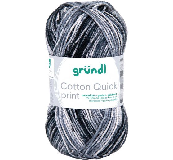 Gr&uuml;ndl Yarn &ldquo;Cotton Quick print&rdquo;