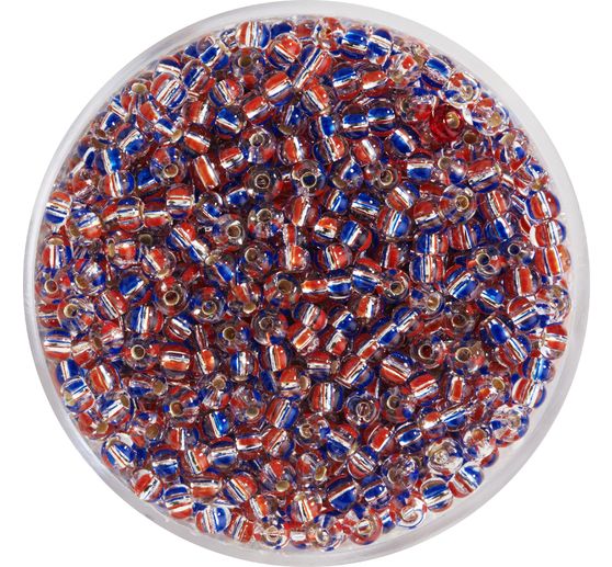 Koraliki typu rocaille, kryształ, 2,6 mm