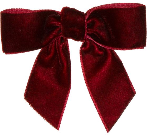 Decorative bows "Velvet", 4 pieces