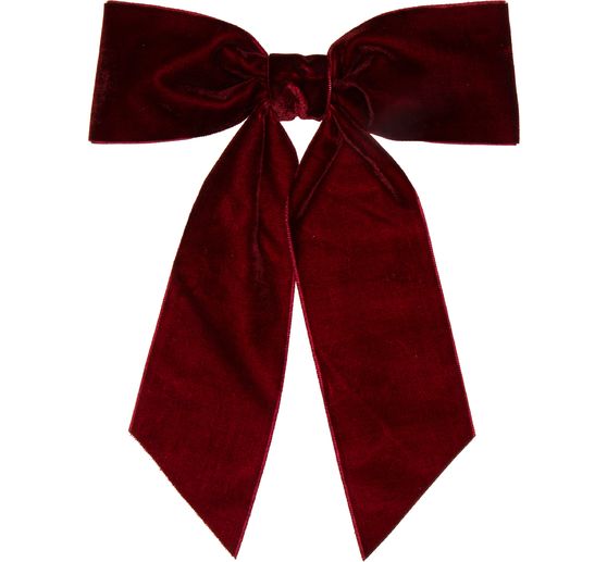 Decorative bows "Velvet", 2 pieces