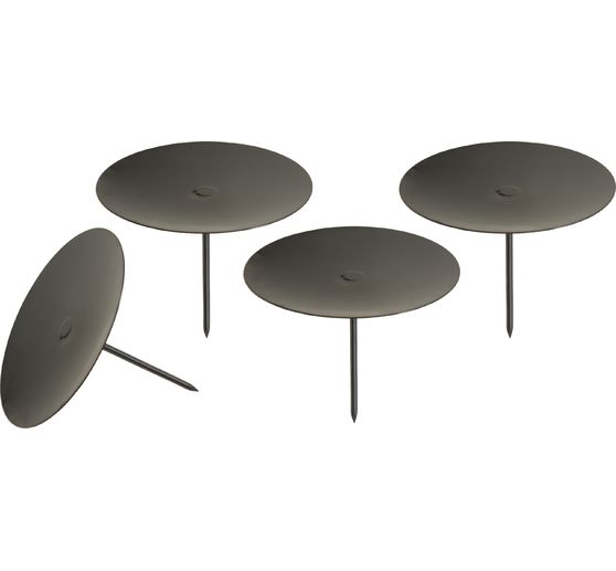 Metalowy świecznik, &Oslash; 6 cm