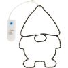 LED metal hanging decoration Gnome