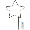 LED metal stake Star