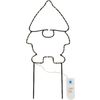 LED metal stake Gnome