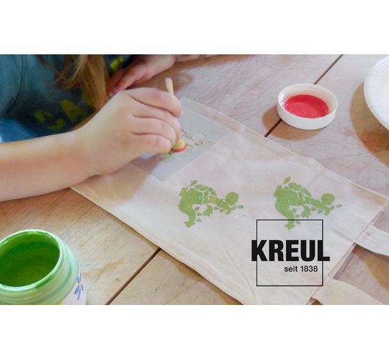 Farby do malowania palcami po tkaninach MUCKI, 250 ml