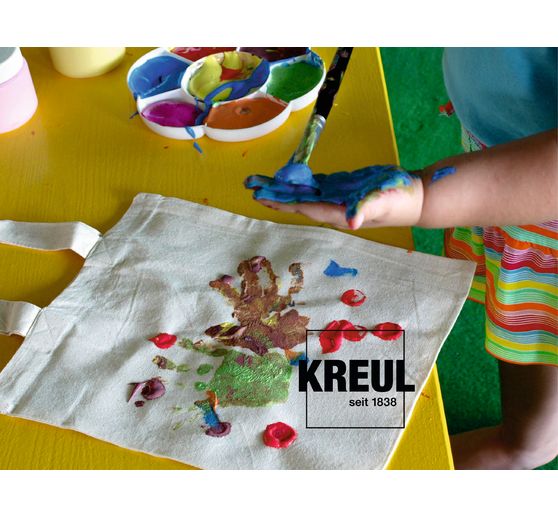 Farby do malowania palcami po tkaninach MUCKI, 250 ml