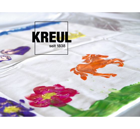 Farby do malowania palcami po tkaninach MUCKI, 250 ml